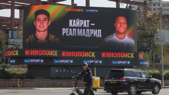 Real Madrid menempuh perjalanan 4.000 mil ke arah timur untuk pertandingan Liga Champions