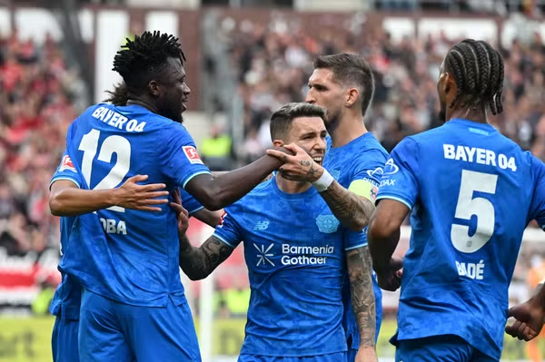 Bayer Leverkusen naik ke posisi keempat Bundesliga setelah menang tipis atas St. Pauli